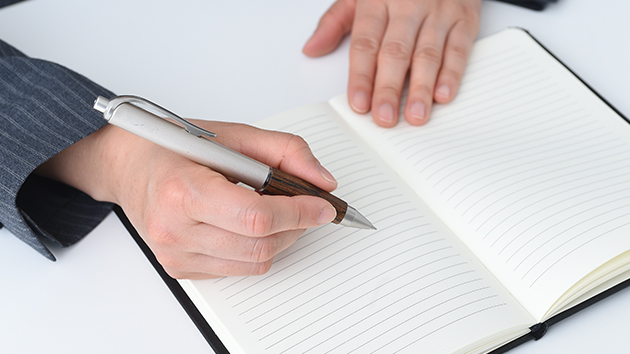 履歴書・職務経歴書のご準備